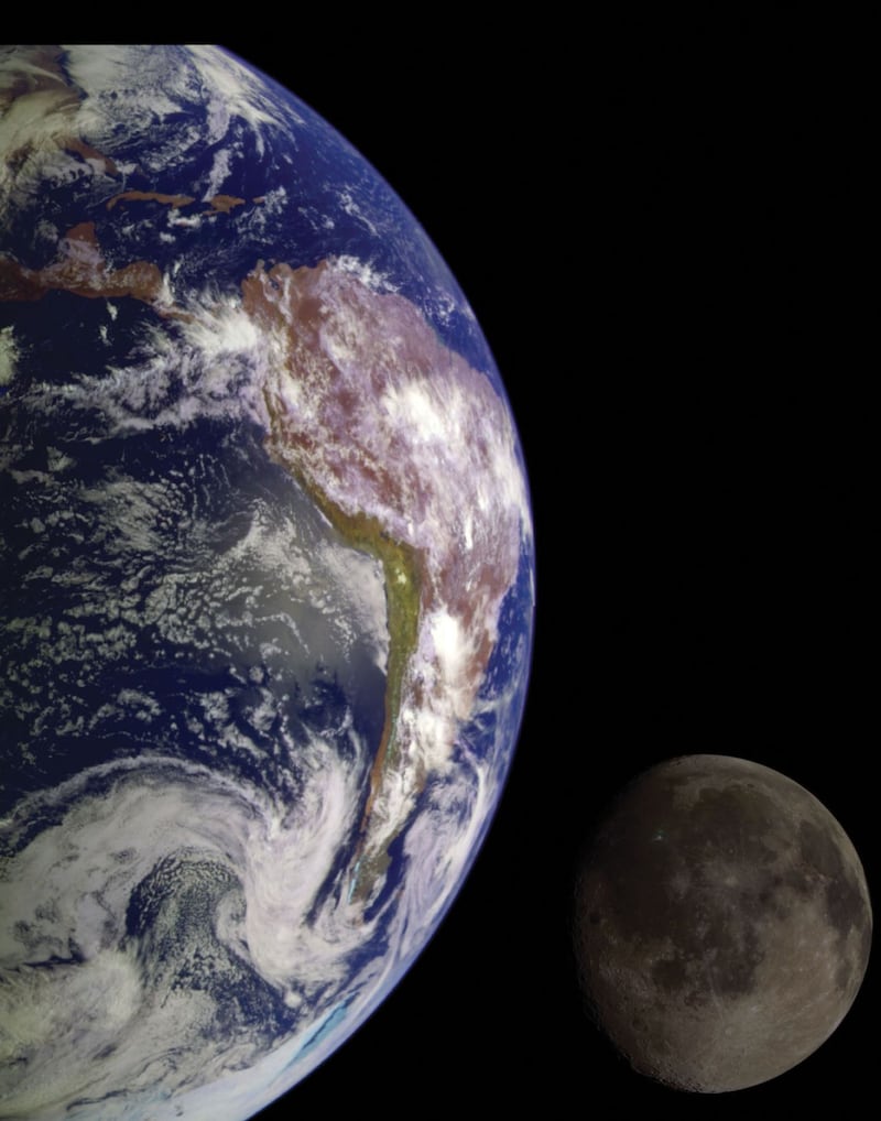 La Tierra vista desde el espacio.