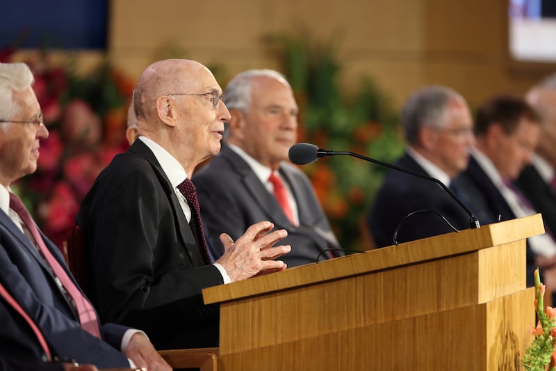 El presidente Henry B. Eyring habla en el Seminario para Nuevos Líderes de Misión 2026.